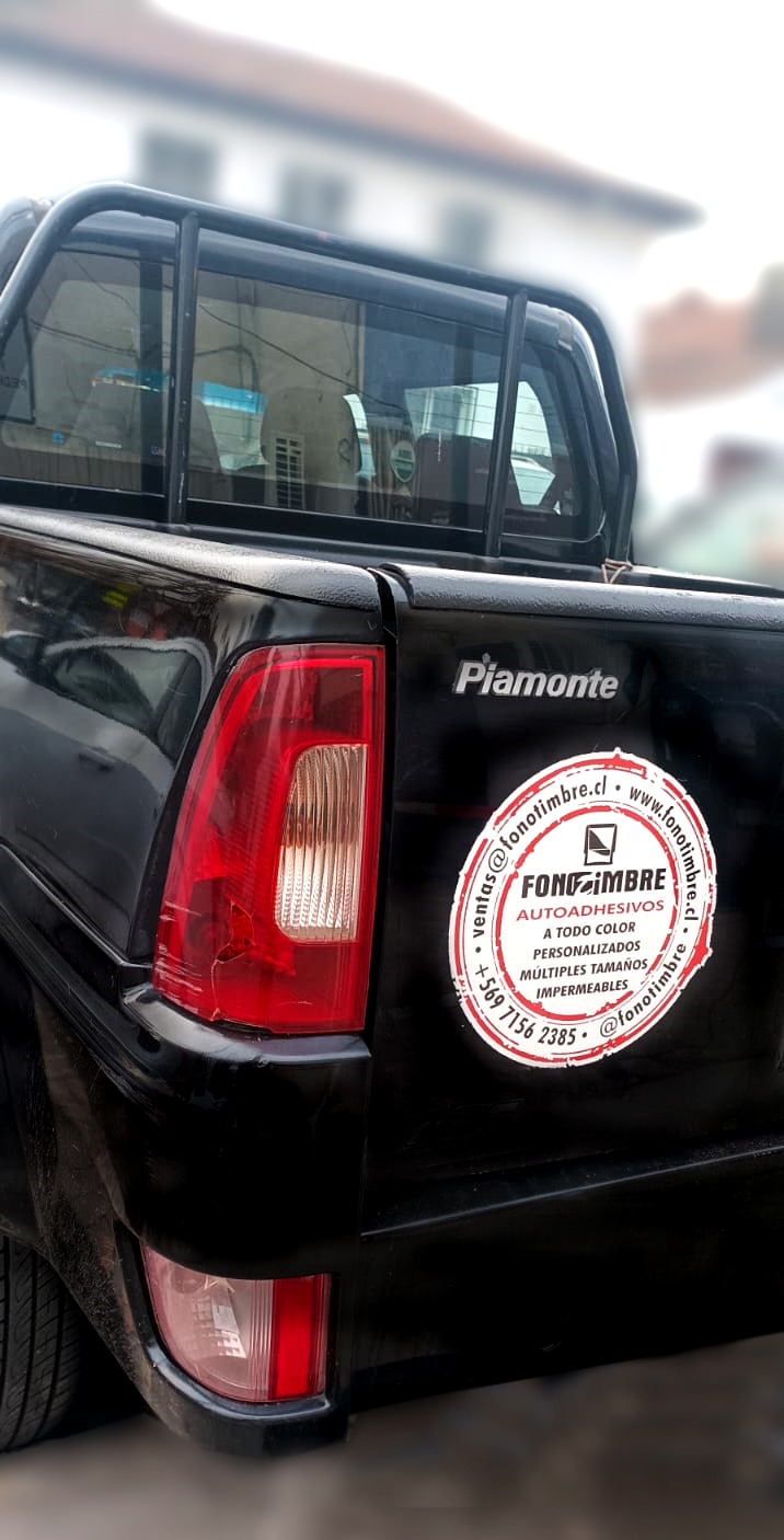 Stickers Personalizados en Vehículos - Fonotimbre